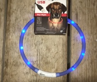 LED halsband hond oplaadbaar